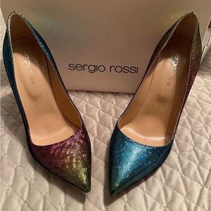 Sergio Rossi Iridescent Women's Heels